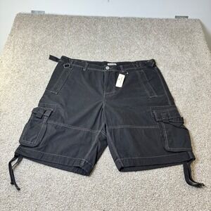 Tommy Bahama Cargo Shorts Island Crafted Jeans Black Casual Men's Size 40